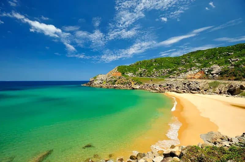 Bai Mon - famous beach of Phu Yen - The first place to welcome the sunrise in Vietnam