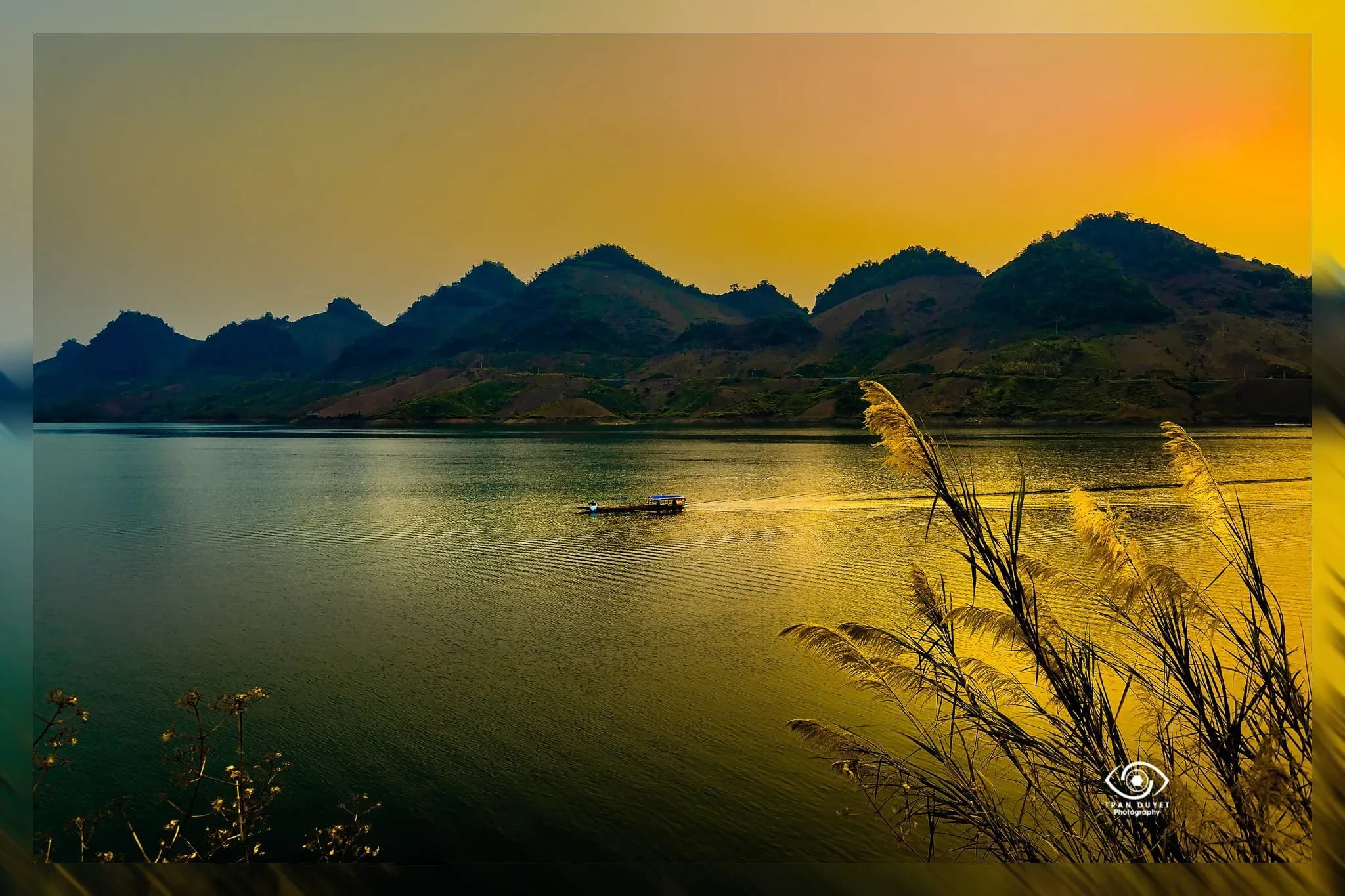 Da River in Sunrise