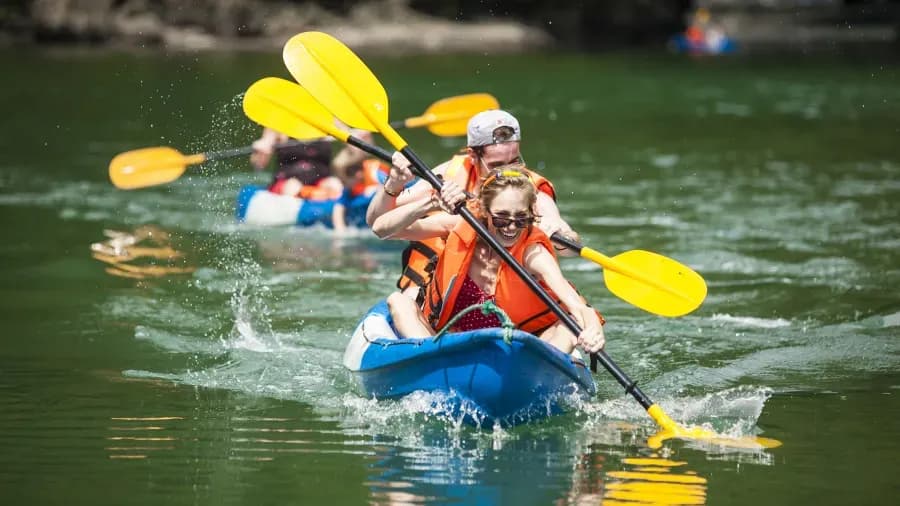 Kayaking Ha Long Bay