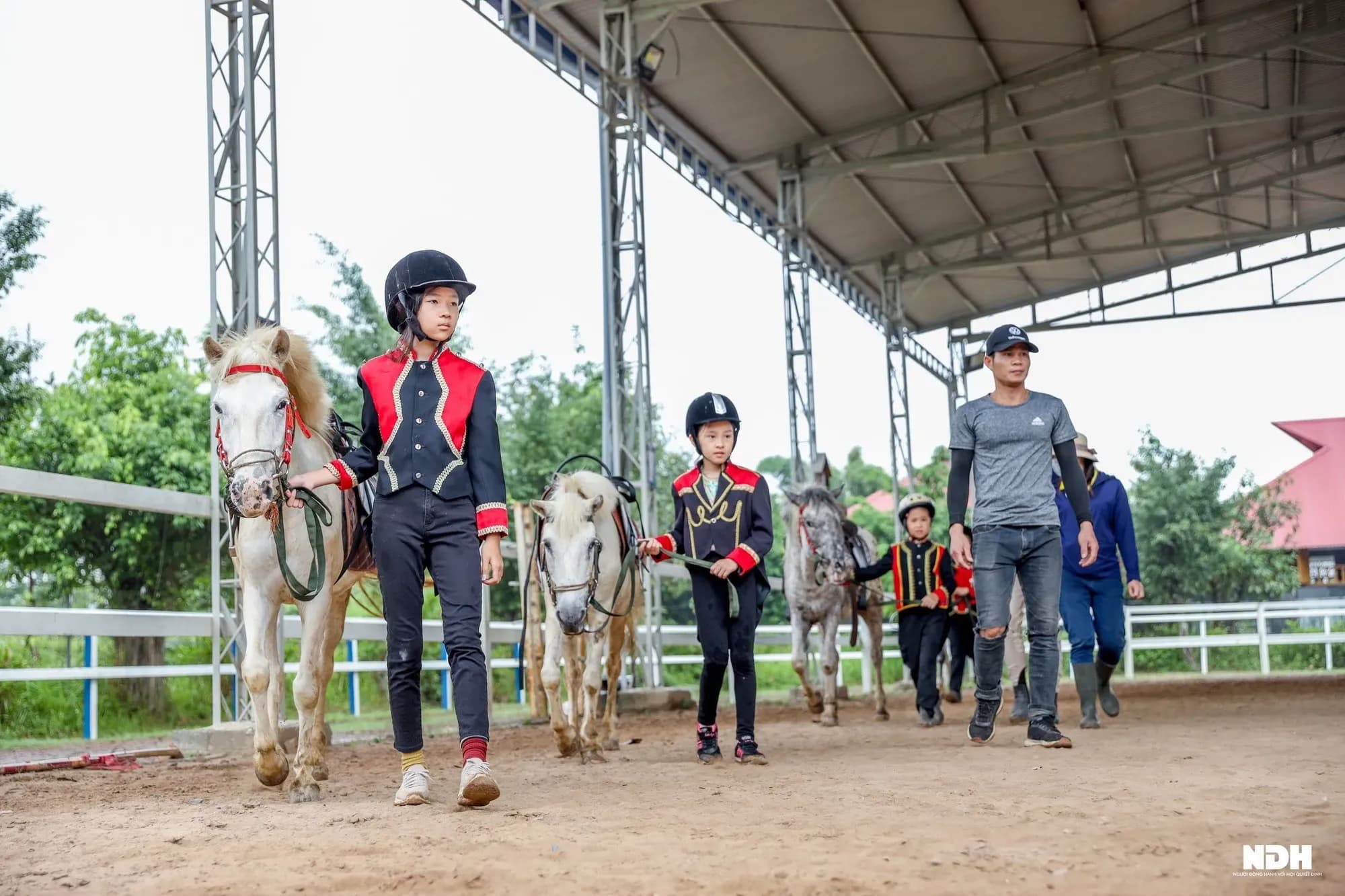 European style horse riding in Hanoi