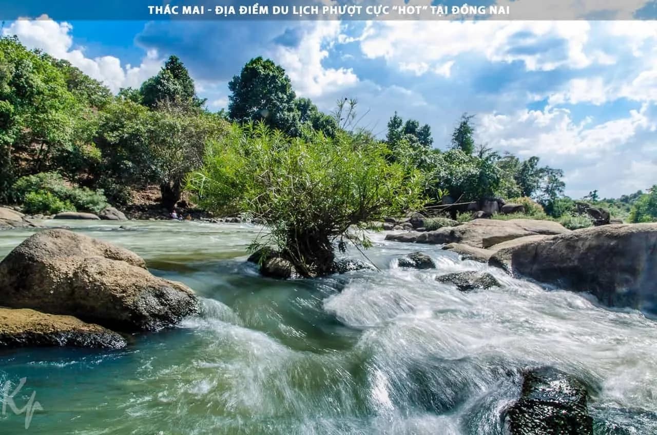 Thac Mai with pristine waters amidst untamed wilderness.  