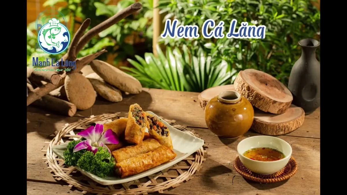 Découvrez les rouleaux de printemps catfish de Hanoi