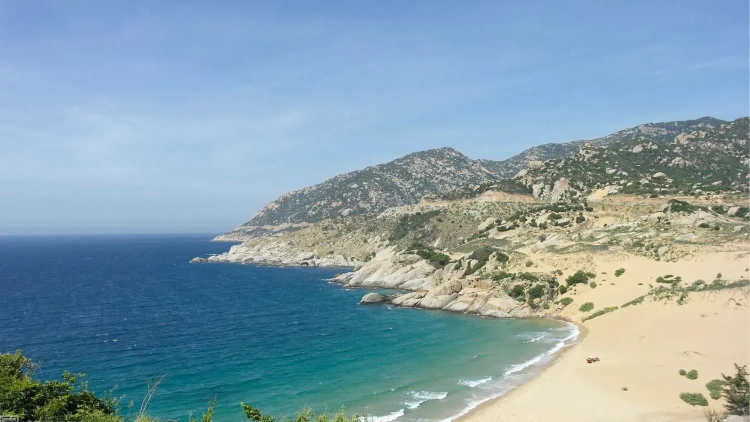 Letzter Reiseführer bei Mui Dinh Ninh Thuan