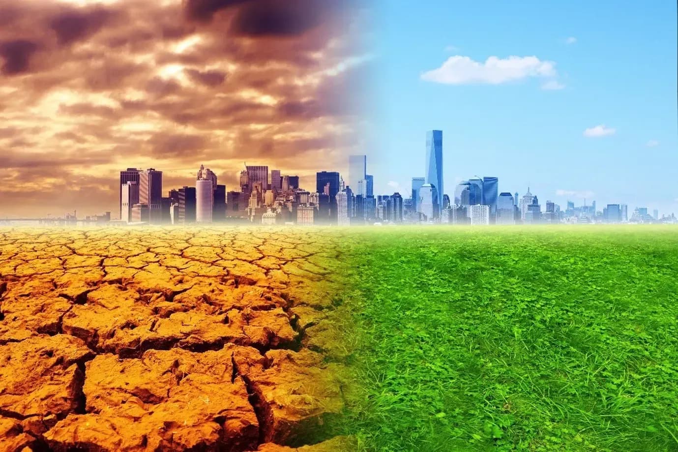 What does climate change impact assessment include?