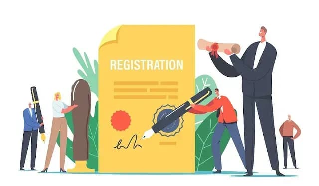 What does a copyright registration file include?