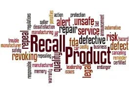 How is the recall of defective products and goods regulated?