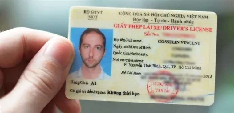 Legal regulations on converting driving licenses for foreigners living in Vietnam 3