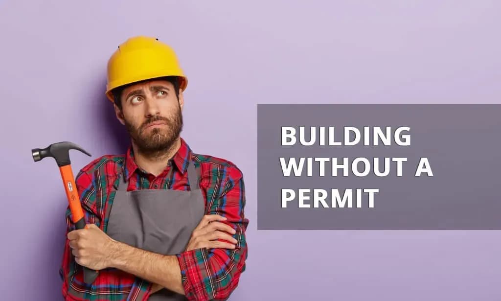 What is the penalty for a construction project that is completed without a permit?