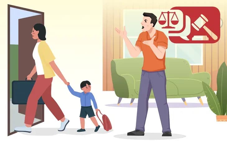 Is it illegal to prohibit child visitation after divorce? 1