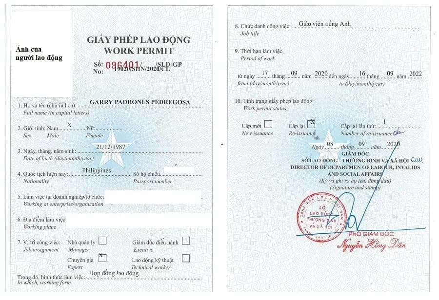 What should foreigners know about the validity of a work permit? 2