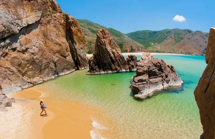 The stunning beauty of Ky Co Quy Nhon beach