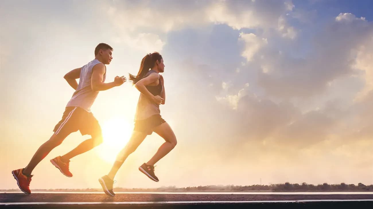 Running properly helps you control blood sugar well.