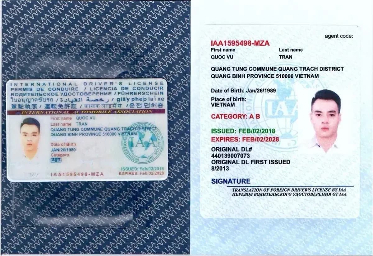 Regulations on exchanging foreign driving licenses in Vietnam that foreigners should know 2