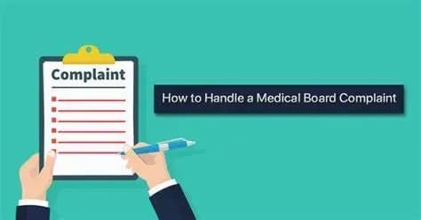 Regulations on handling complaints in the medical field