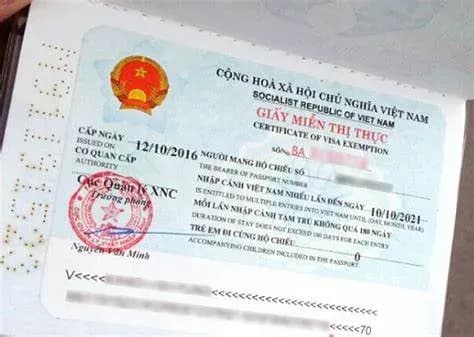 In which cases are foreigners exempted from visas in Vietnam?