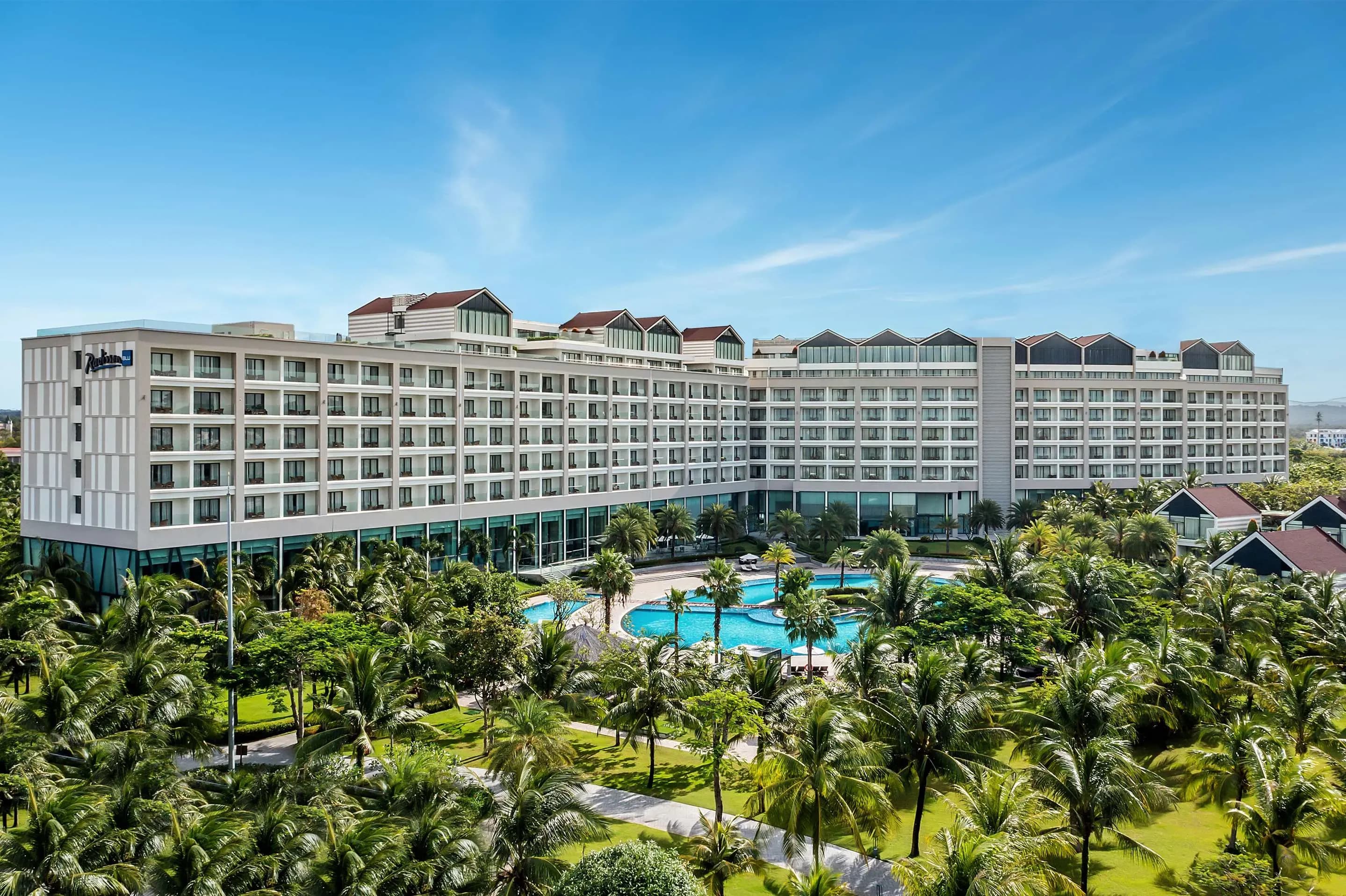 Radisson Blu Resort Phu Quoc stands out amid verdant nature, offering an ideal getaway for every vacation.