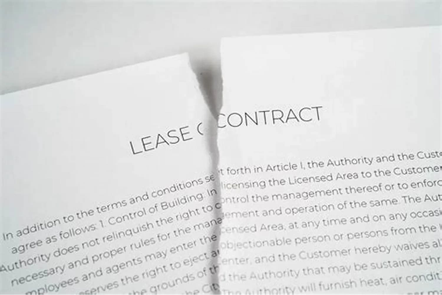 Can a landlord dispose of the rented property on his own?