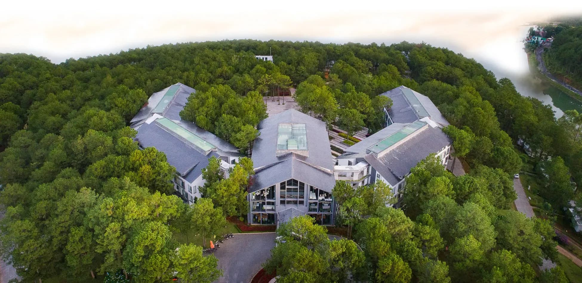 Terracotta Resort Da Lat nestles in lush pine forests, offering a pristine beauty.