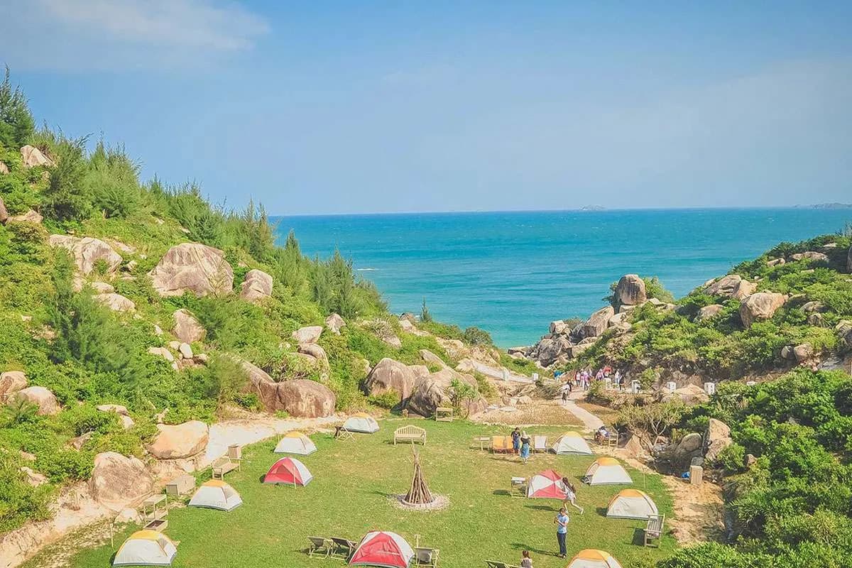Campingplatz in der Nähe Ong Nui Pagoda Binh Dinh