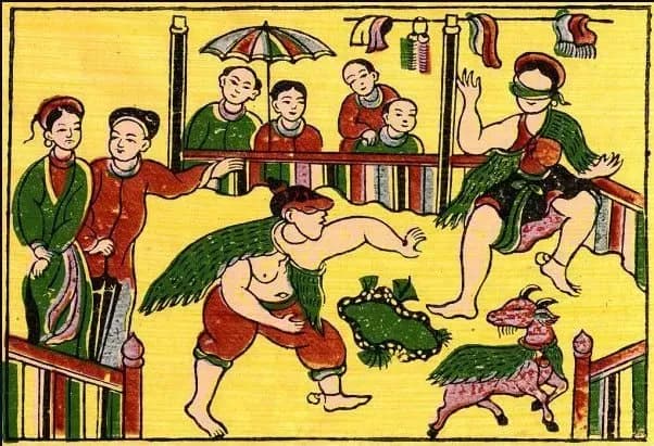 Maľba Dong Ho