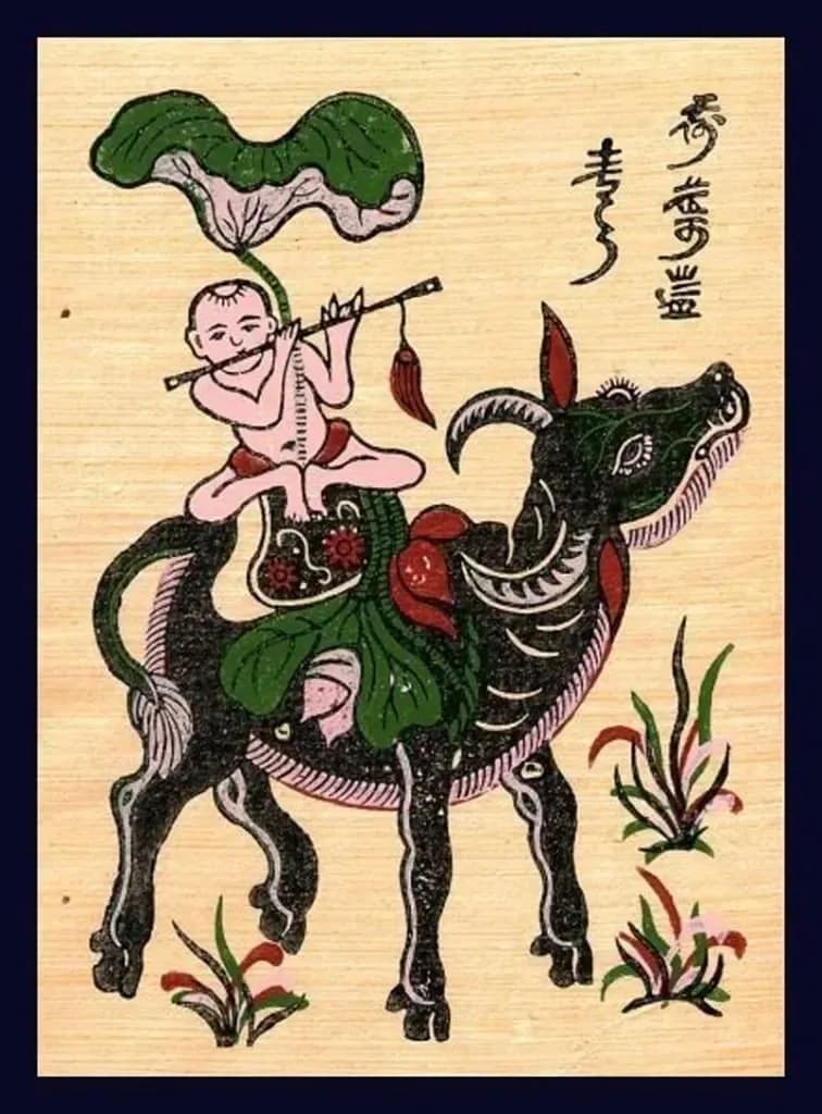 Maľba Dong Ho