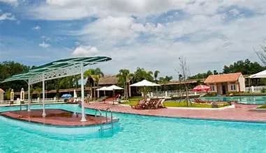 Outdoor pool area at Phuoc Nhon