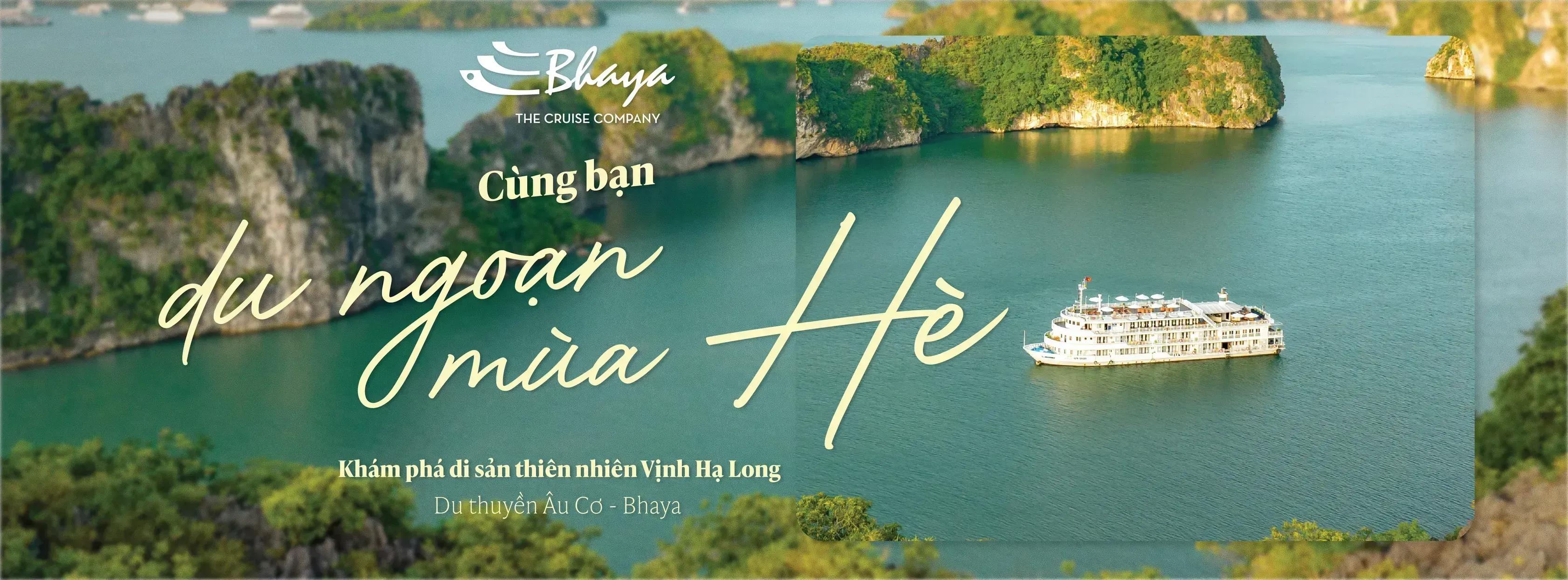 Croisière Au Co sur Ha Long Bay avec de beaux paysages naturels.