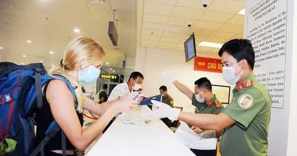 Einige Noten und verbotenes Verhalten für Ausländer nach Vietnam Einwanderungsvorschriften 1