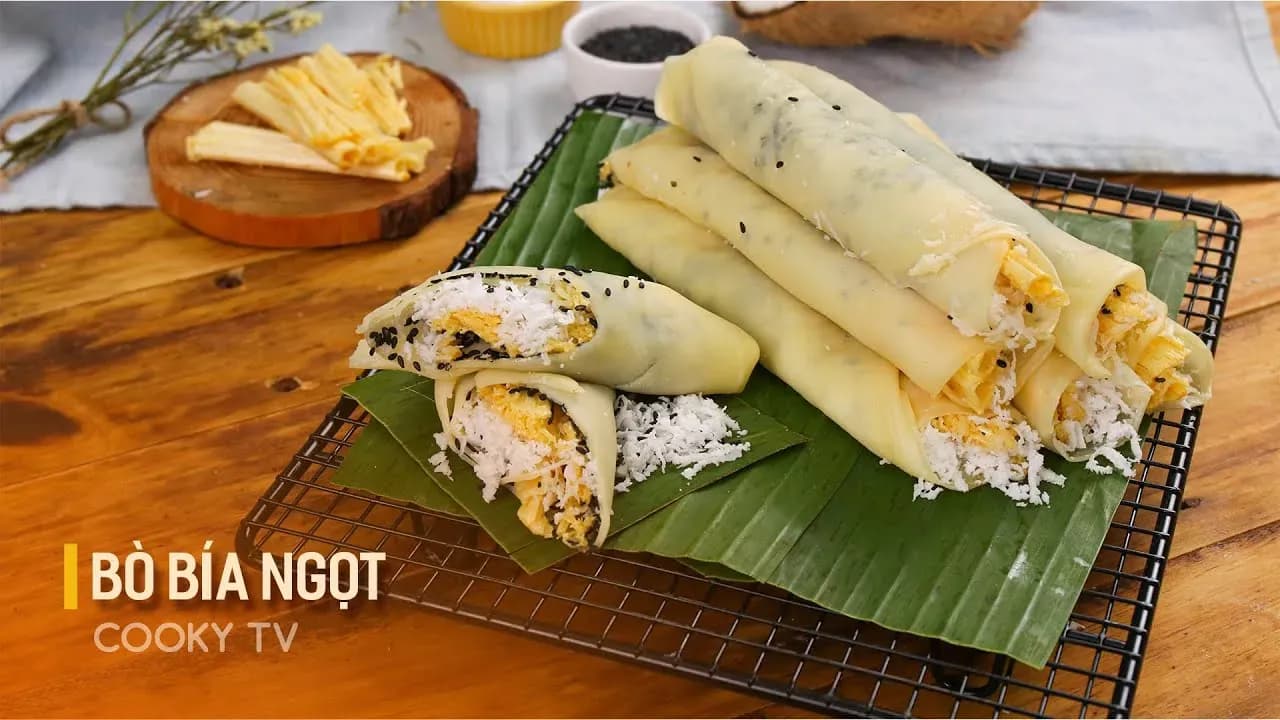 Delicious, crispy sweet rice paper rolls that'll tempt your taste buds.
