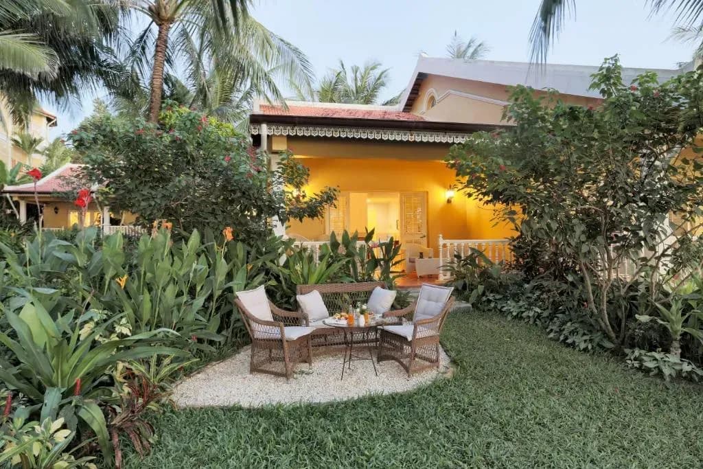Lush garden villa at La Veranda Phu Quoc.