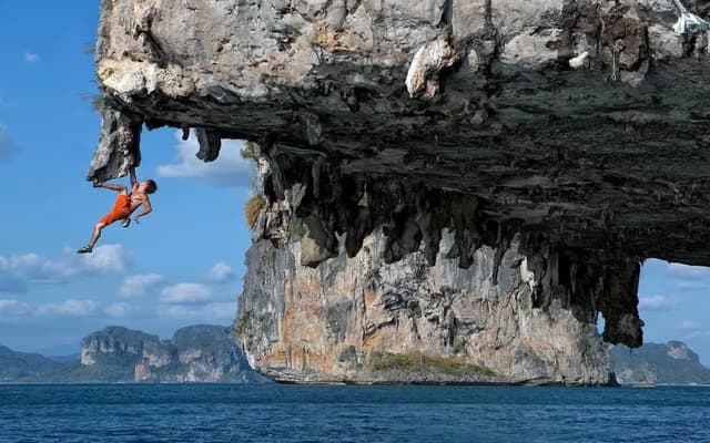 Free climbing