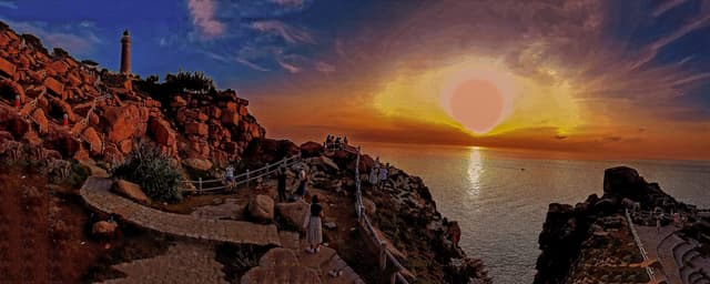 Sunrise and Sunset Viewing Points